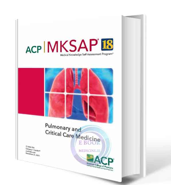 دانلود کتاب MKSAP® 18 pulmonary2018  (SCAN PDF )